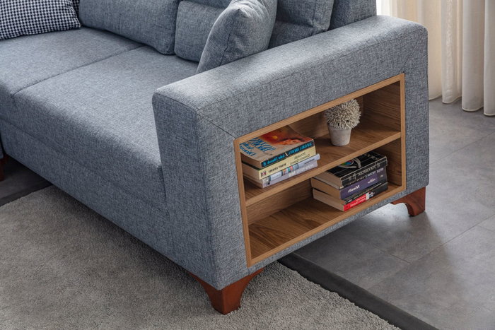 Atelier Del Sofa T-Loft Right - Gris